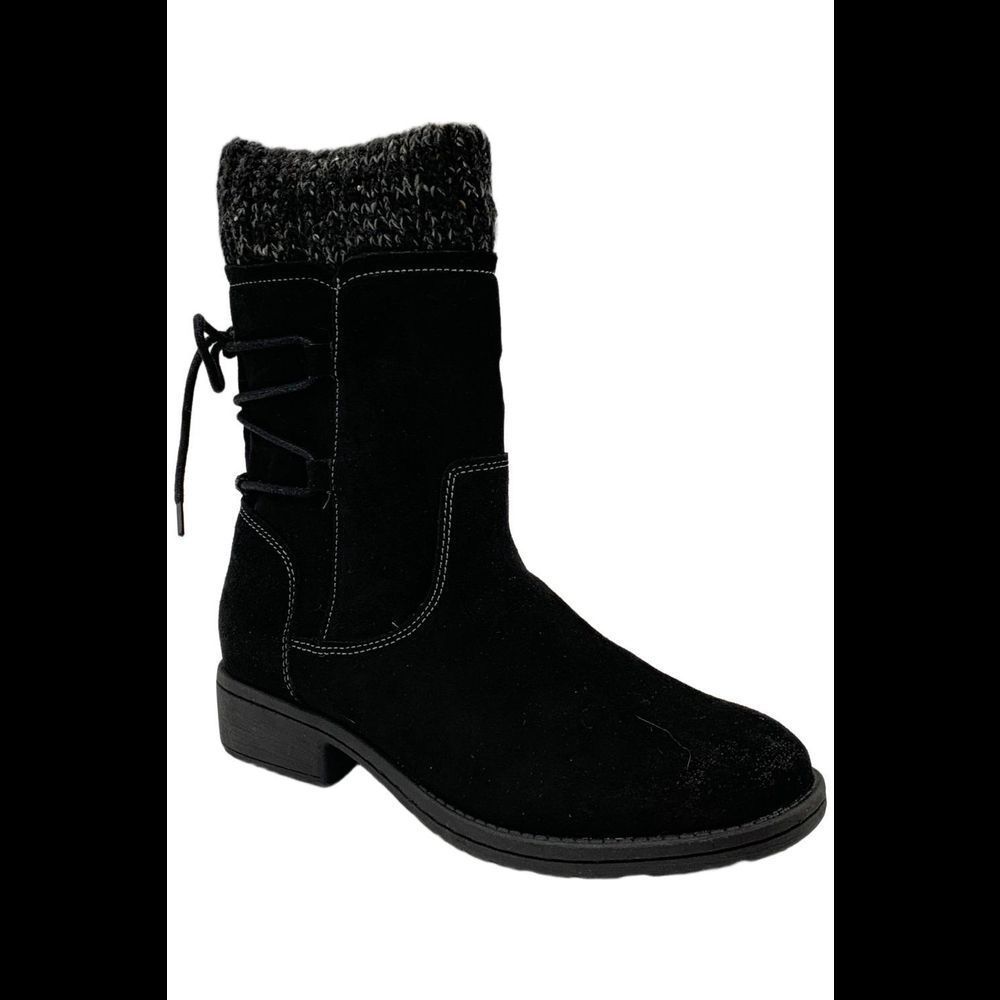 NEW Comfortiva Salem Black Ankle Boots size 8.5